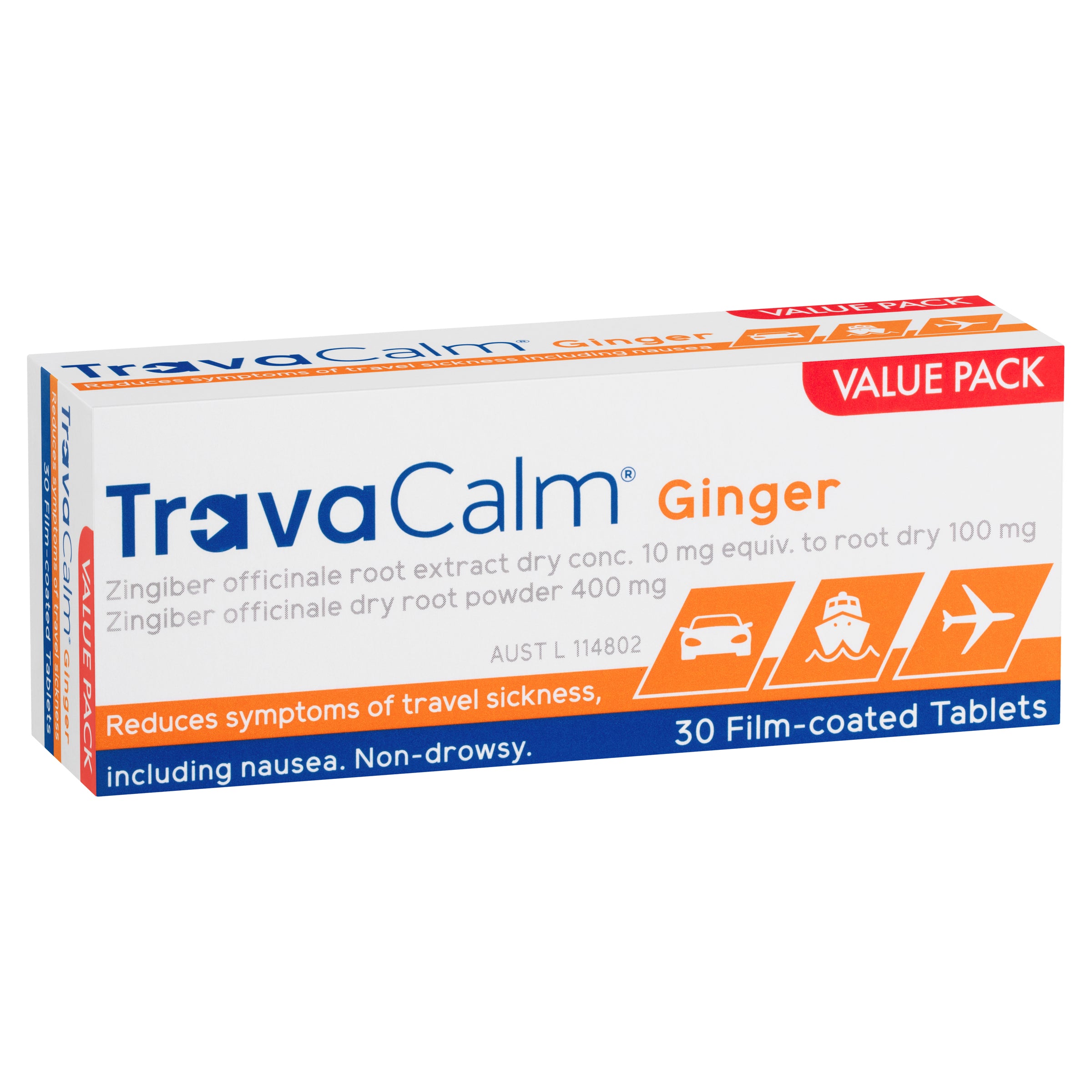 Travacalm Ginger 30 Tablets
