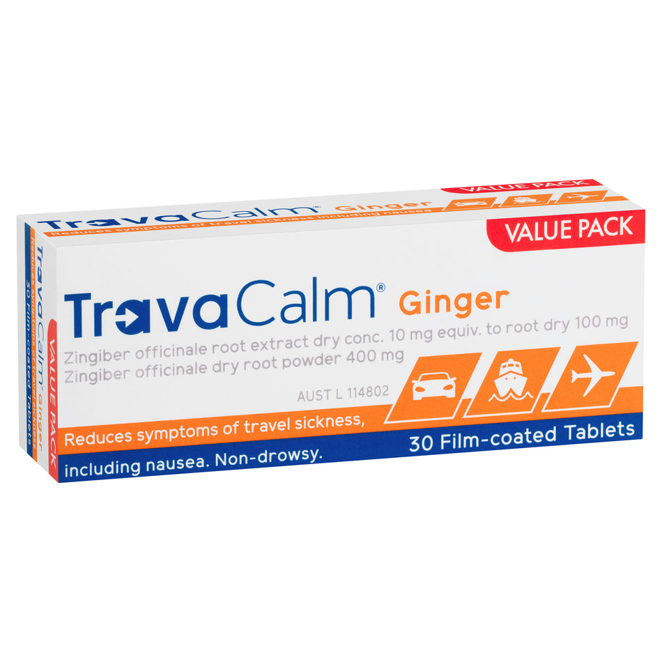 Travacalm Ginger 30 Tablets