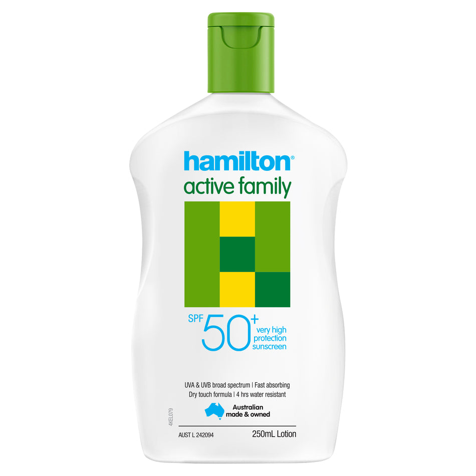 Hamilton Sun Active Family Lotion SPF 50+ - 250ml