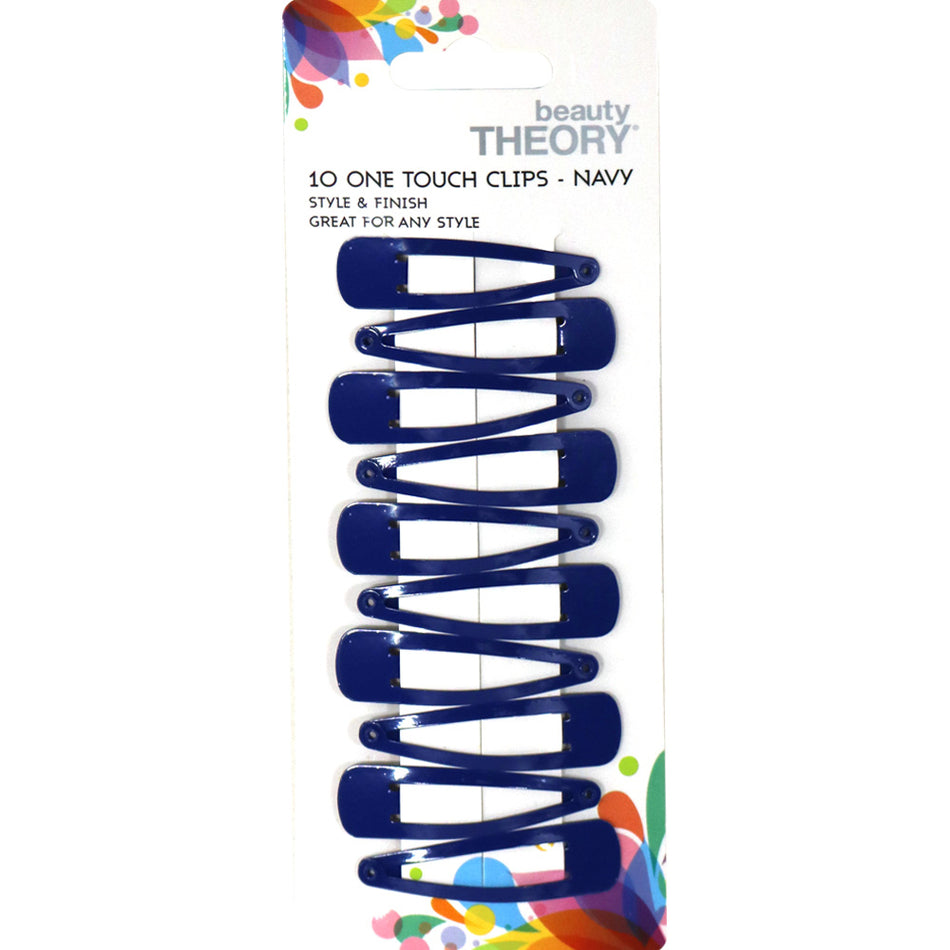 Beauty Theory Clip Onetouch Navy 10pk
