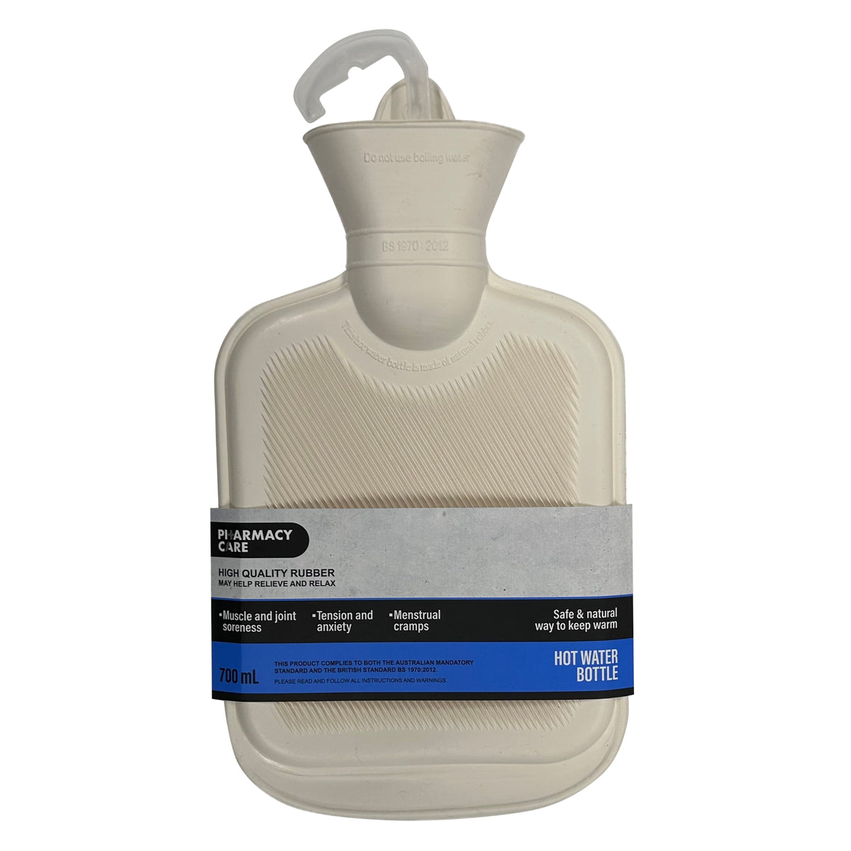 Pharmacy Care Hot Water Btle 700Ml White