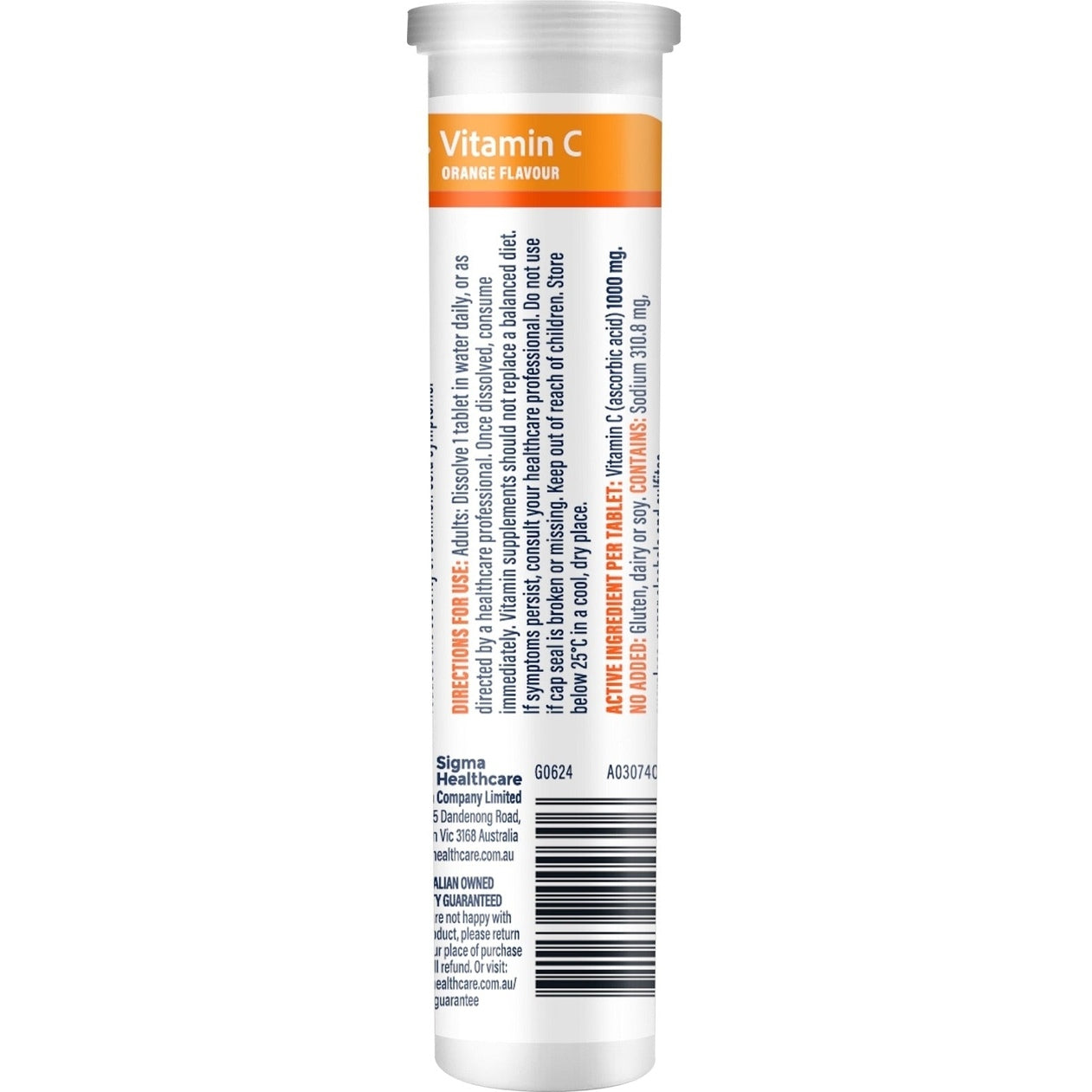 Guardian Vitamin C Effervescent 18 Tabs