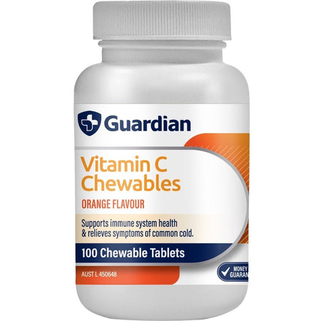 Guardian Vitamin C Chewables 100tab