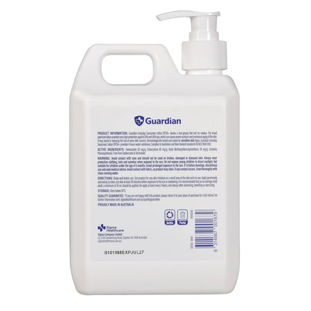 Guardian Everyday Sunscreen Spf50+ 1l