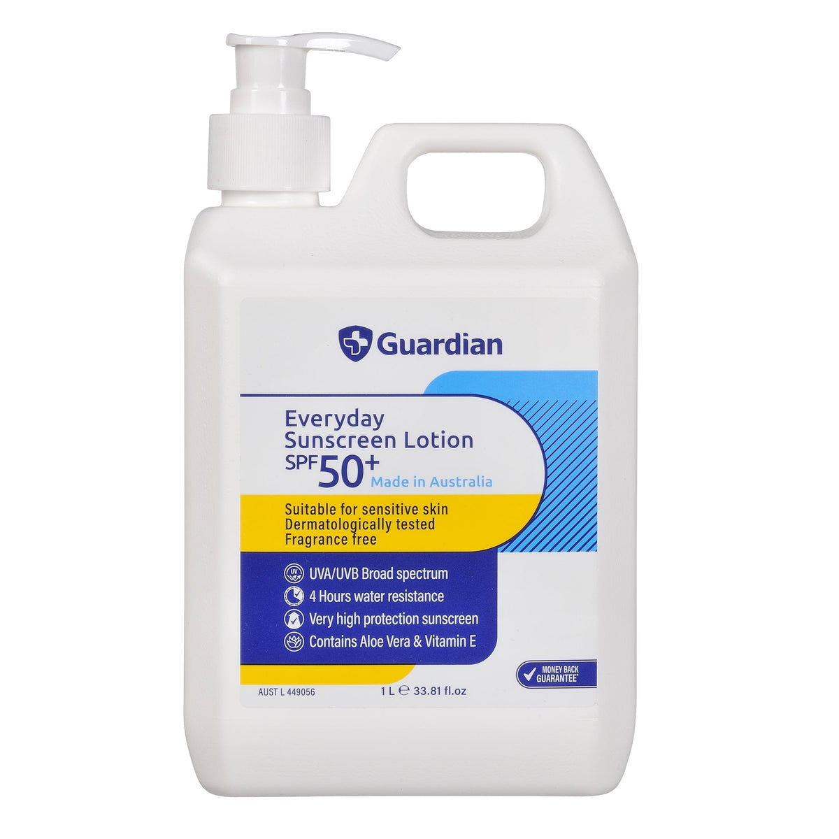 Guardian Everyday Sunscreen Spf50+ 1l