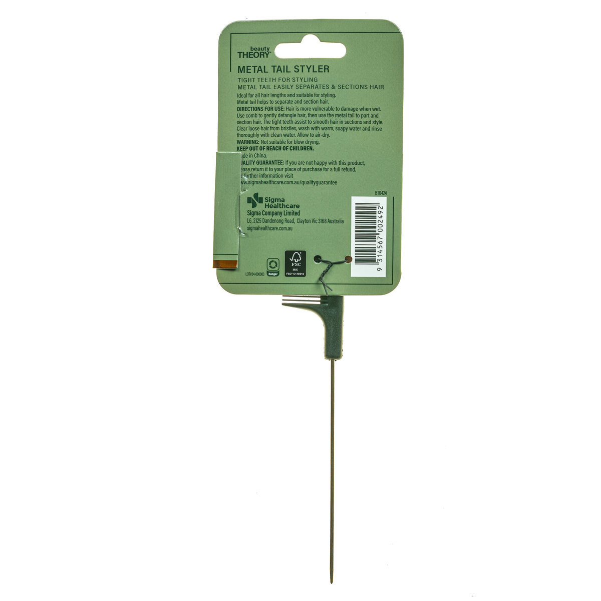 Beauty Theory Metal Tail Styler