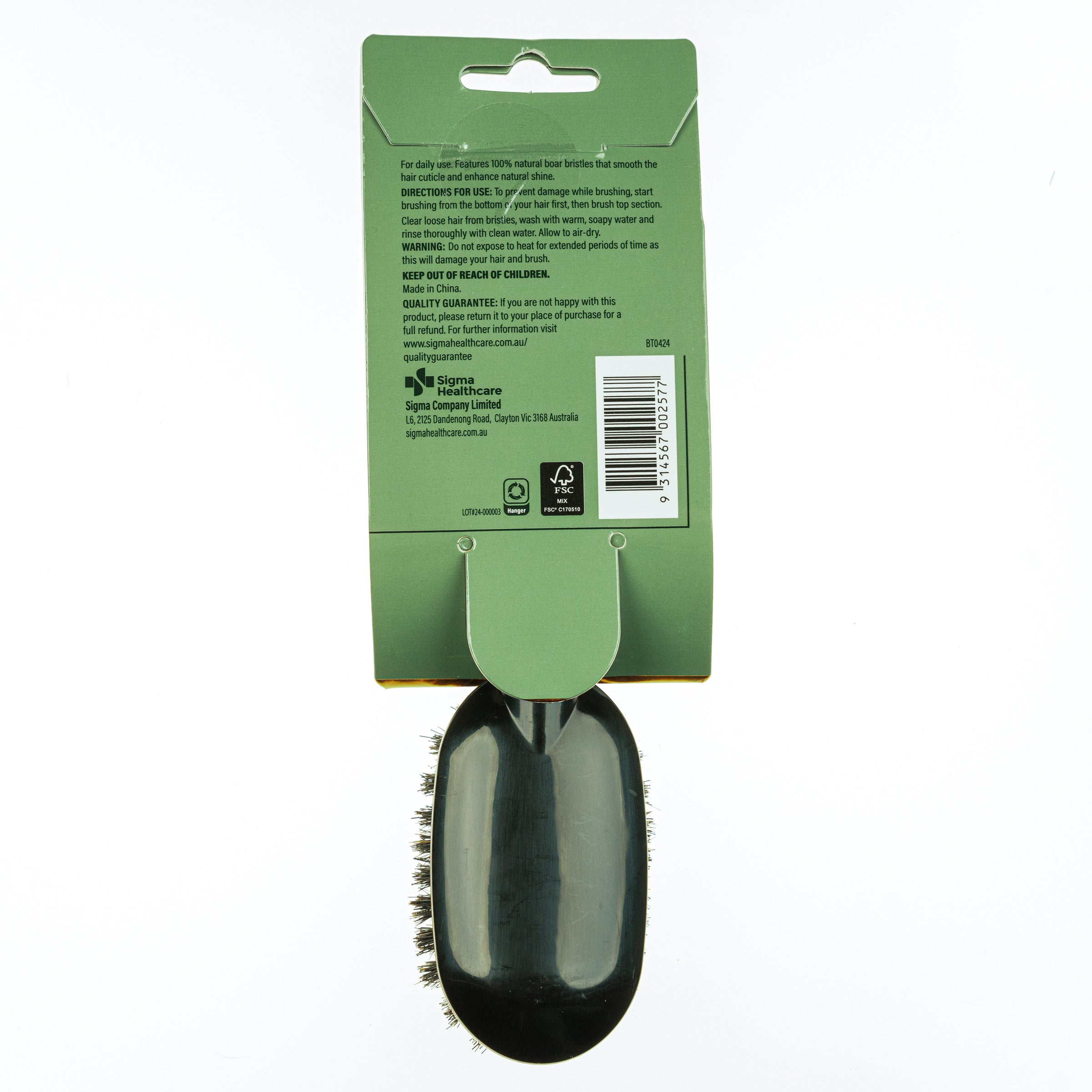 Beauty Theory Travel Boar Bristle Brush