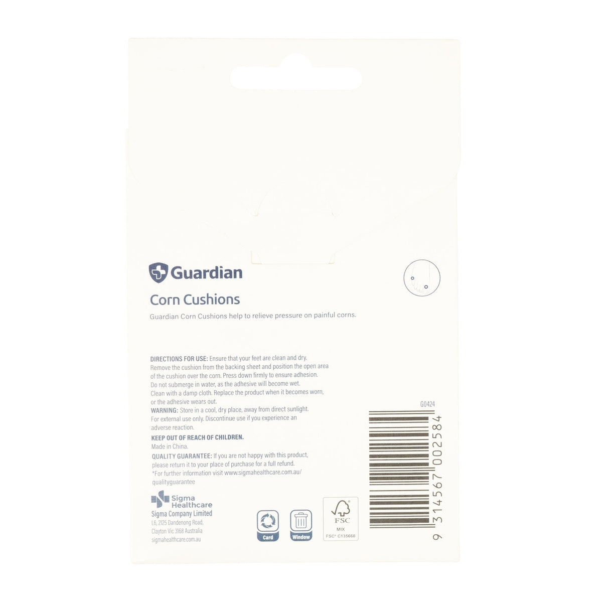 Guardian Corn Cushions