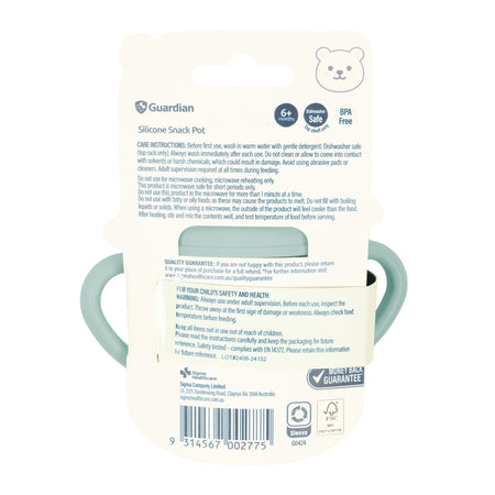 Guardian Silicone Snack Pot Seafoam