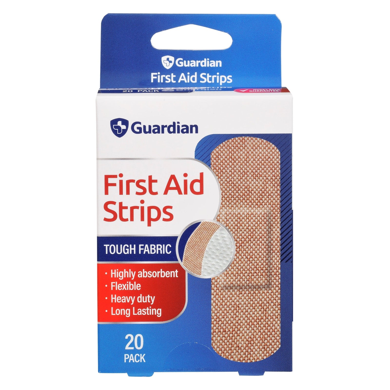 Guardian Tough Fabric 20pk 82mmx25mm