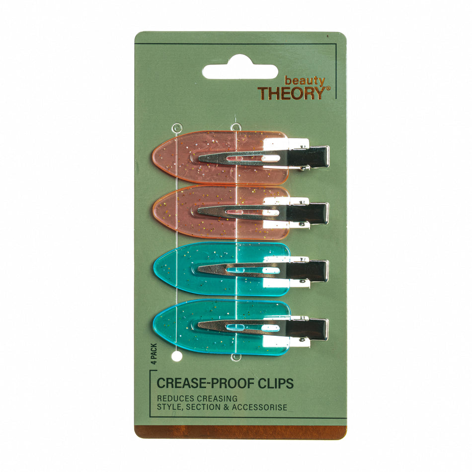 Beauty Theory Crease-proof Clips 4pk