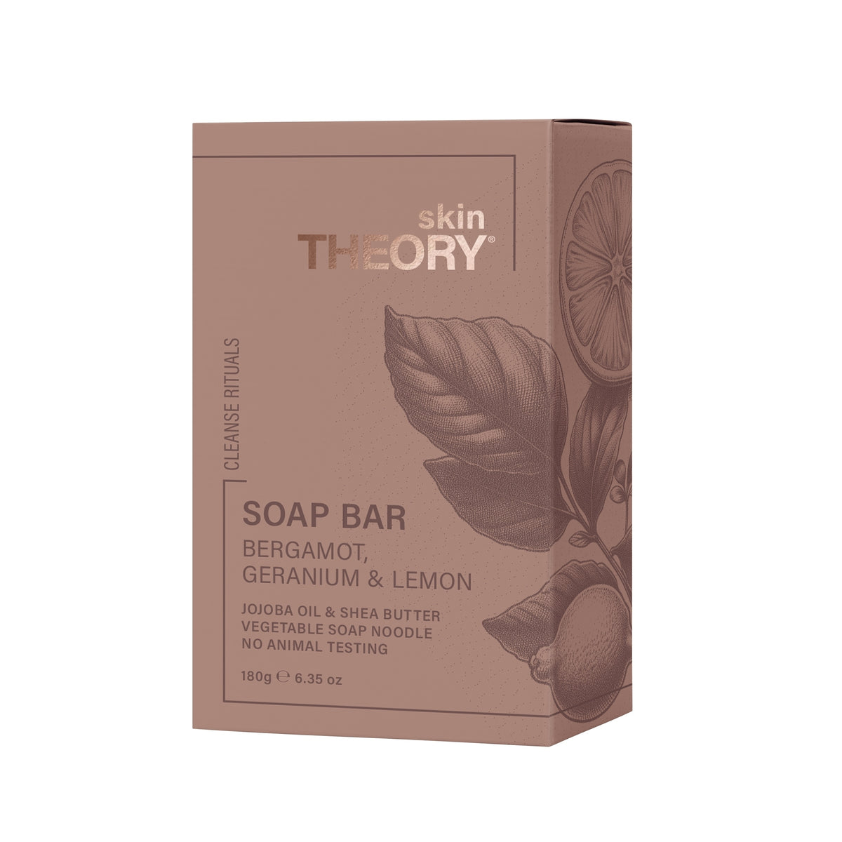 Skin Theory Soap Bar Bergamot, Ger & Lemon 180g