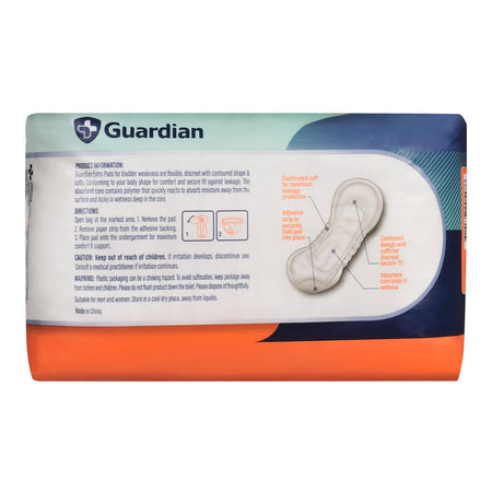 Guardian Incontinence Bladder Weakness Pads Extra 12pk