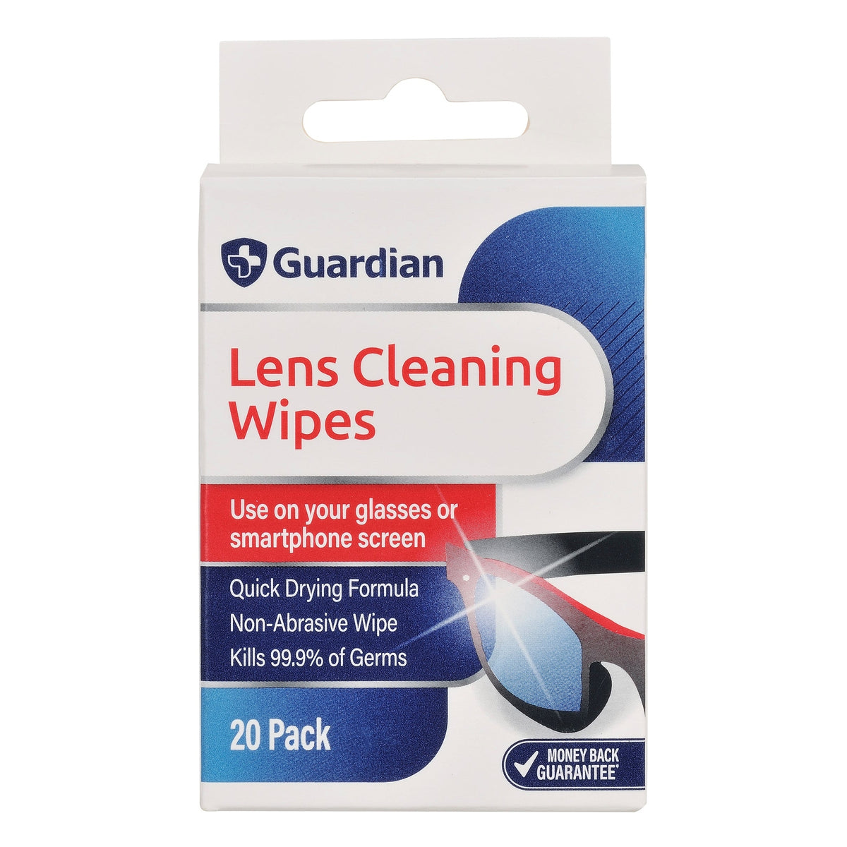 Guardian Lens Cleaning Wipes 20pk