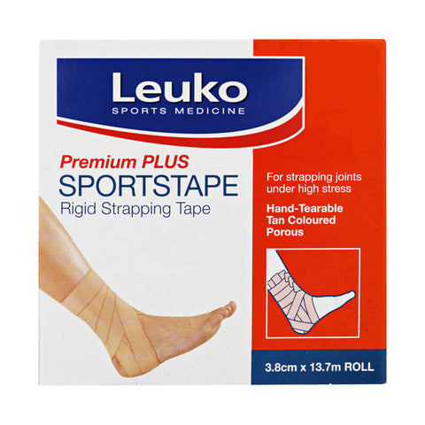Leuko Premium Plus Sportstape (Flesh Coloured) 3.8cm x 13.7m