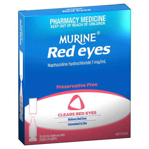 Murine Red Eyes 0.6ml 10 Vials