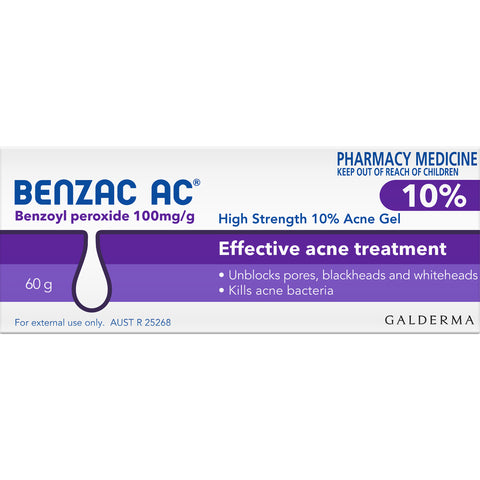 BENZAC AC 10% GEL 60G