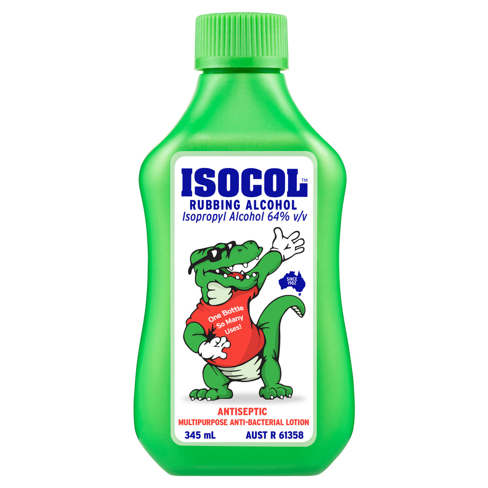 Isocol Antiseptic Rubbing Alcohol 345ml