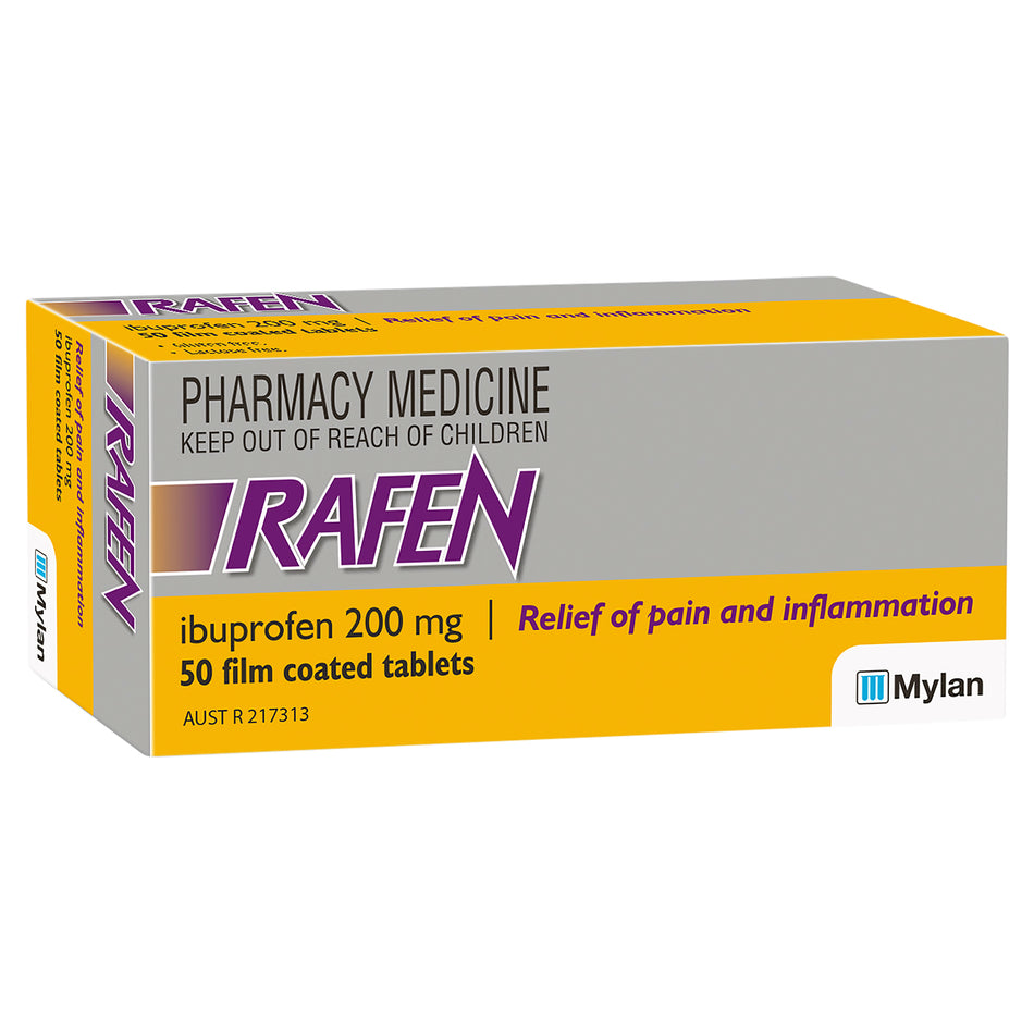 RAFEN (Ibuprofen 200mg) 200MG 50TAB