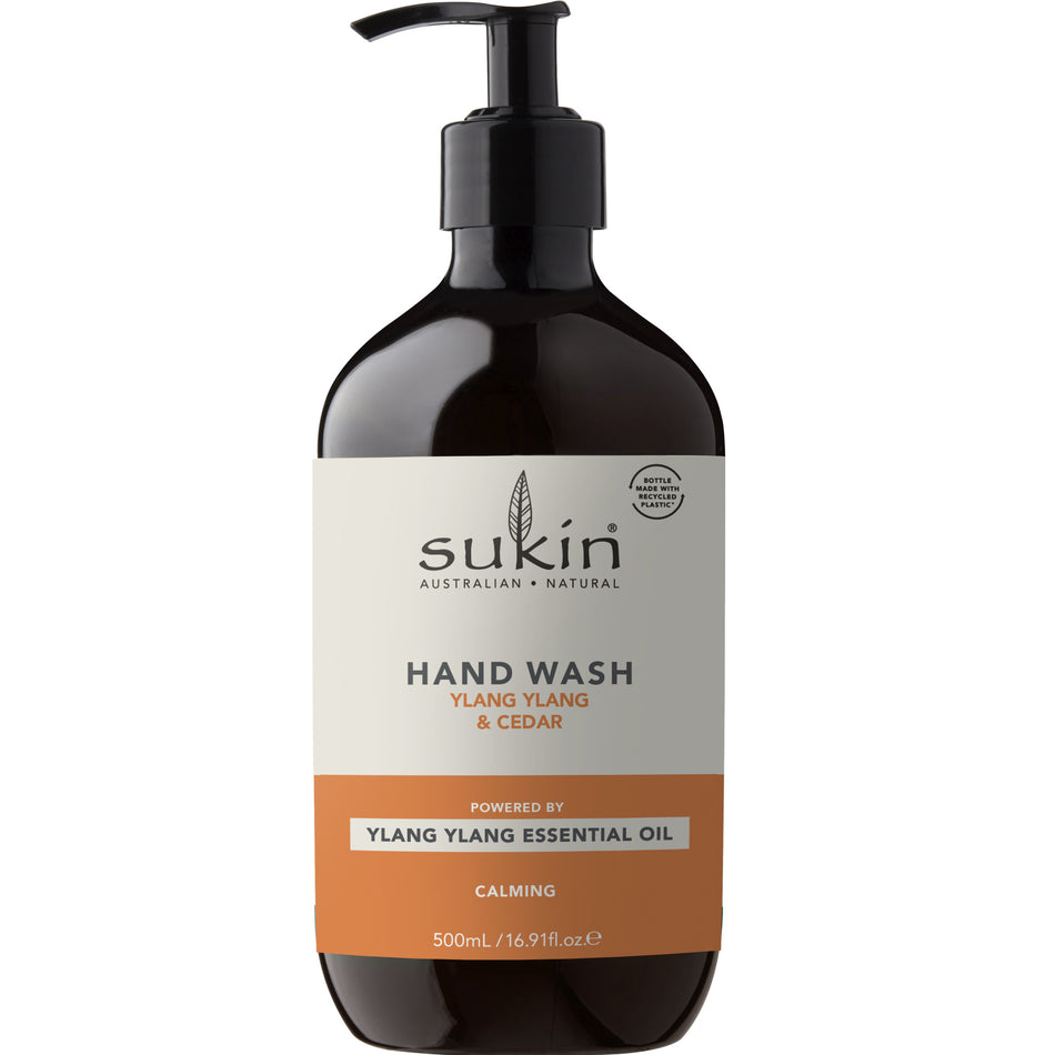 Sukin Hand Wsh Pump Ylang Cedar 500ml