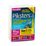 Piksters Interdental Brushes Size 3 - 40 Pack