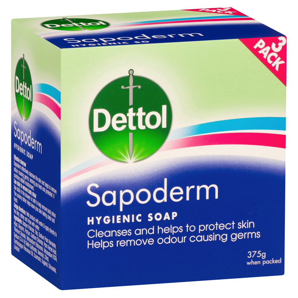 Dettol Hygienic Antibacterial Sapoderm Soap for Acne and Oily Skin