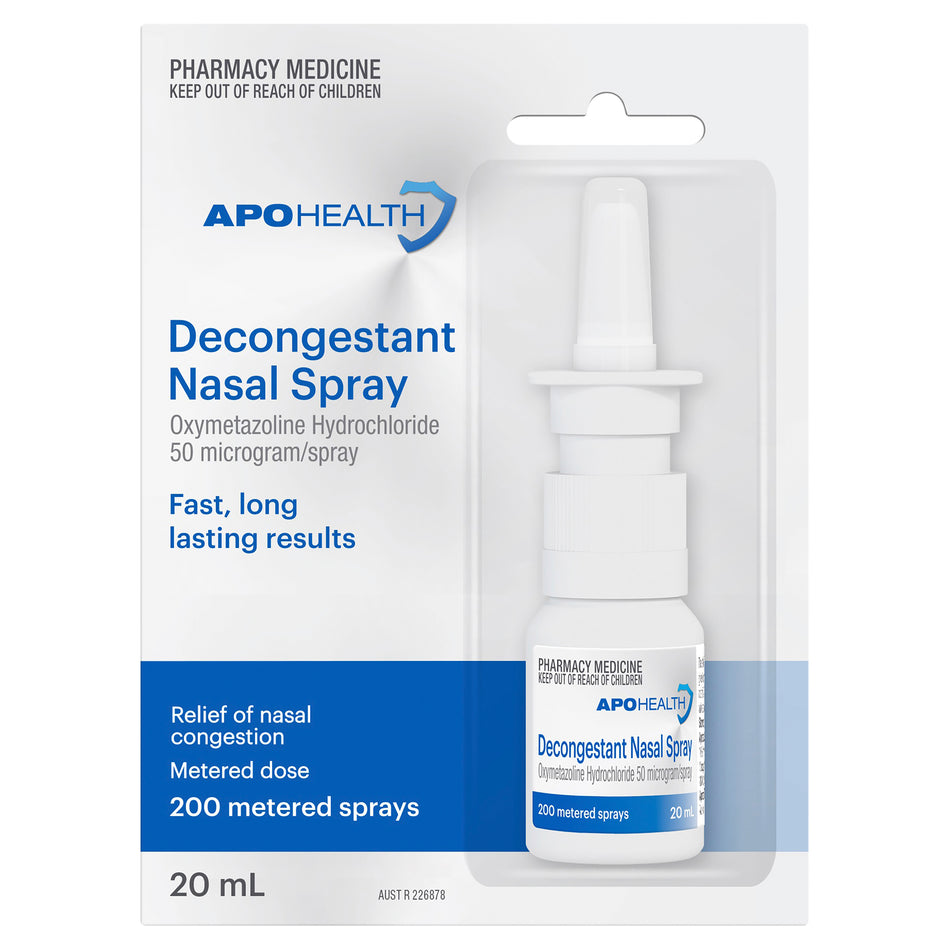 Apohealth Decongestant Nasal Spray 20ml