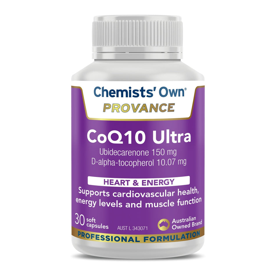 Chemists' Own Provance COQ10 Ultra 150mg 30 Capsules