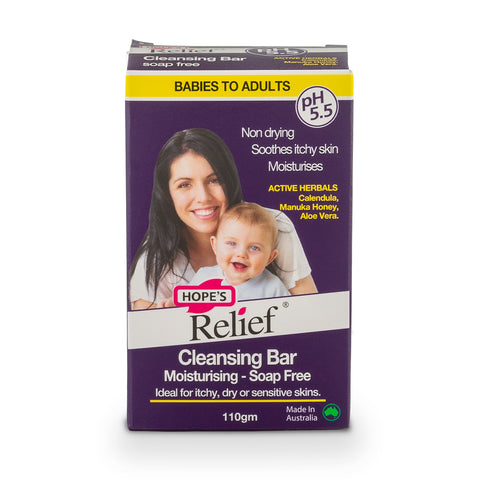 Hopes Relief Soap Free Cleansing Bar 110g