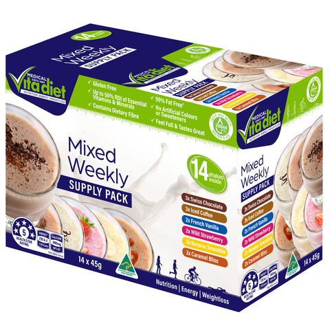 VITA DIET MIX WEEKLY SHAKE 14 PACK