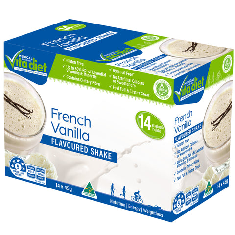 Vita Diet French Vanilla Smoothie Sachets 14