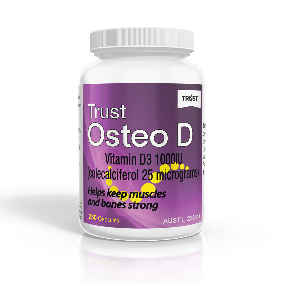Trust Osteo D 250 Capsules
