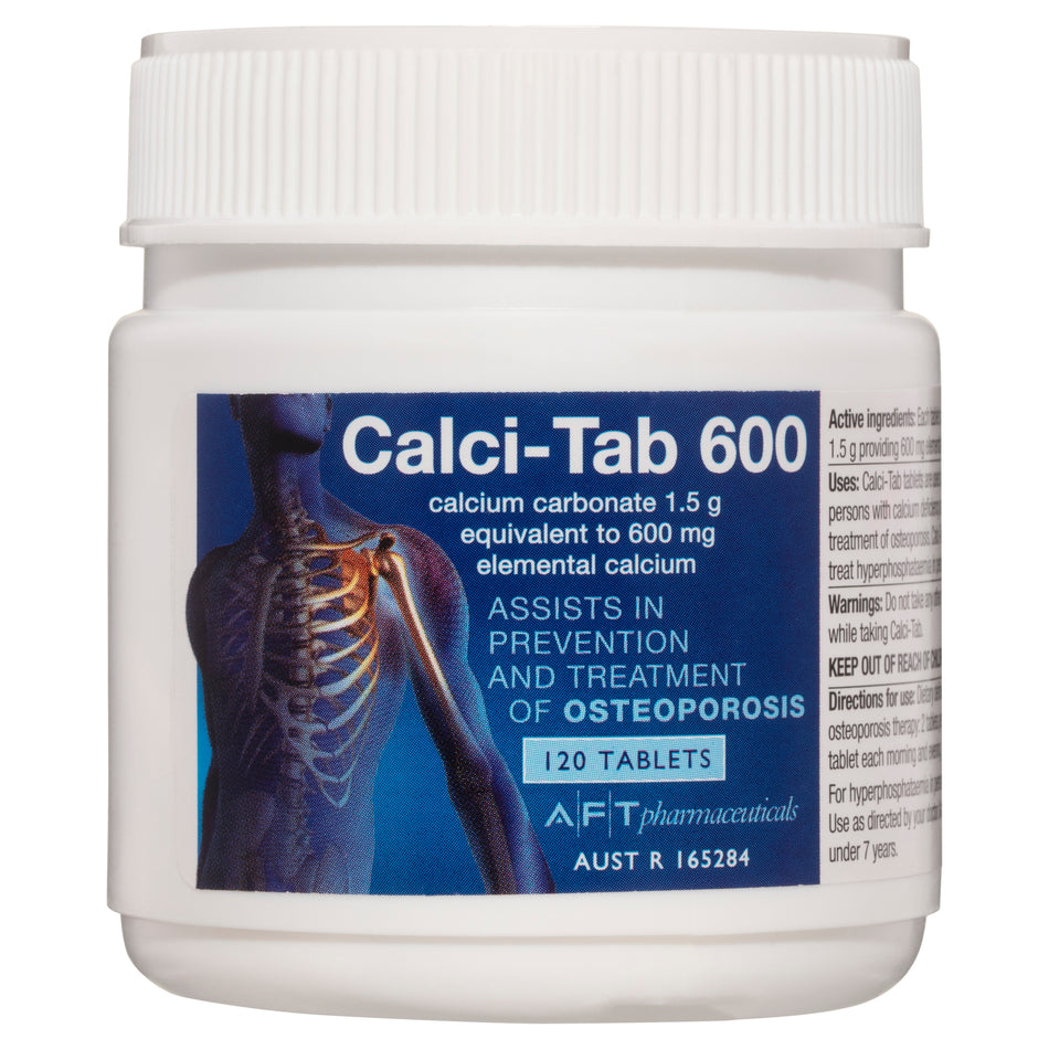 Calci 600mg 120 Tablets