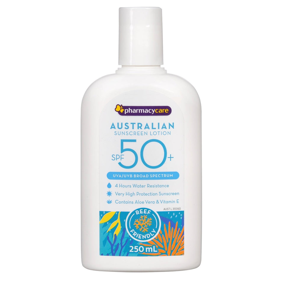 Pharmacy Care Sunscreen 50+ 250mL
