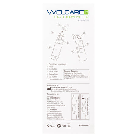 Welcare Ear Thermometer 2In1