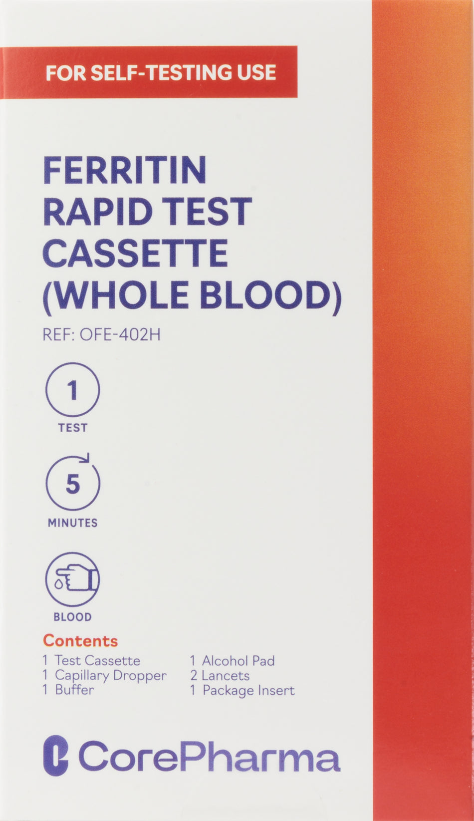 Corepharma Ferritin Rapid Test Cassette