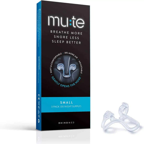 Mute Nasal Breathng Device Small 3PK