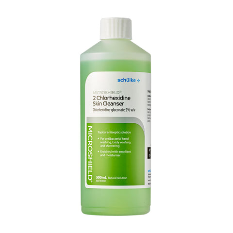 Microshield 2 Chlorhexidine Skin Cleanser 500ml