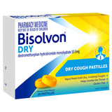 Bisolvon Dry Honey Lime Pastilles 20 Pack