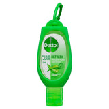 Dettol Instant Hand Sanitiser Refresh Green Clip 50ml