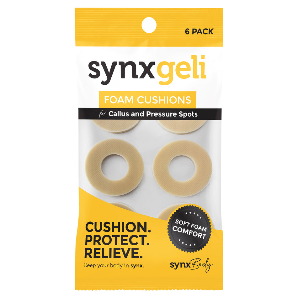 Synxgeli Foam Cushions For Callus & Pressure Spots