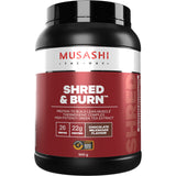 Musashi Shred And Burn Chocolate 900g