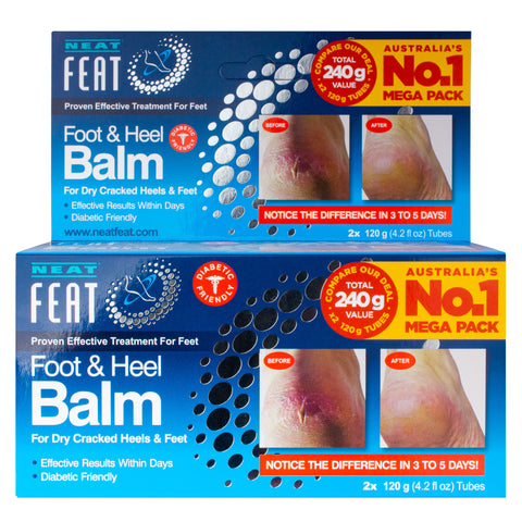 Neat Feat Heel Balm 2 for 1 - 120g