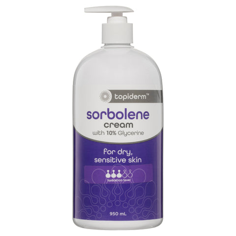 Topiderm Sorbolene Cream 950ml Pump Bottle