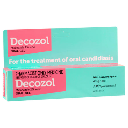 Decozol Oral Gel 40g Generic for Daktarin Oral Gel