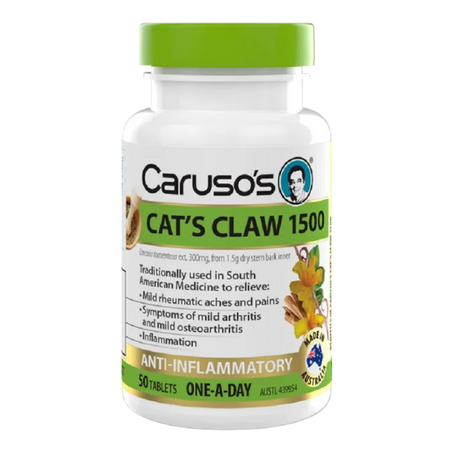 Caruso's Cat’s Claw 1500 50 Tablets