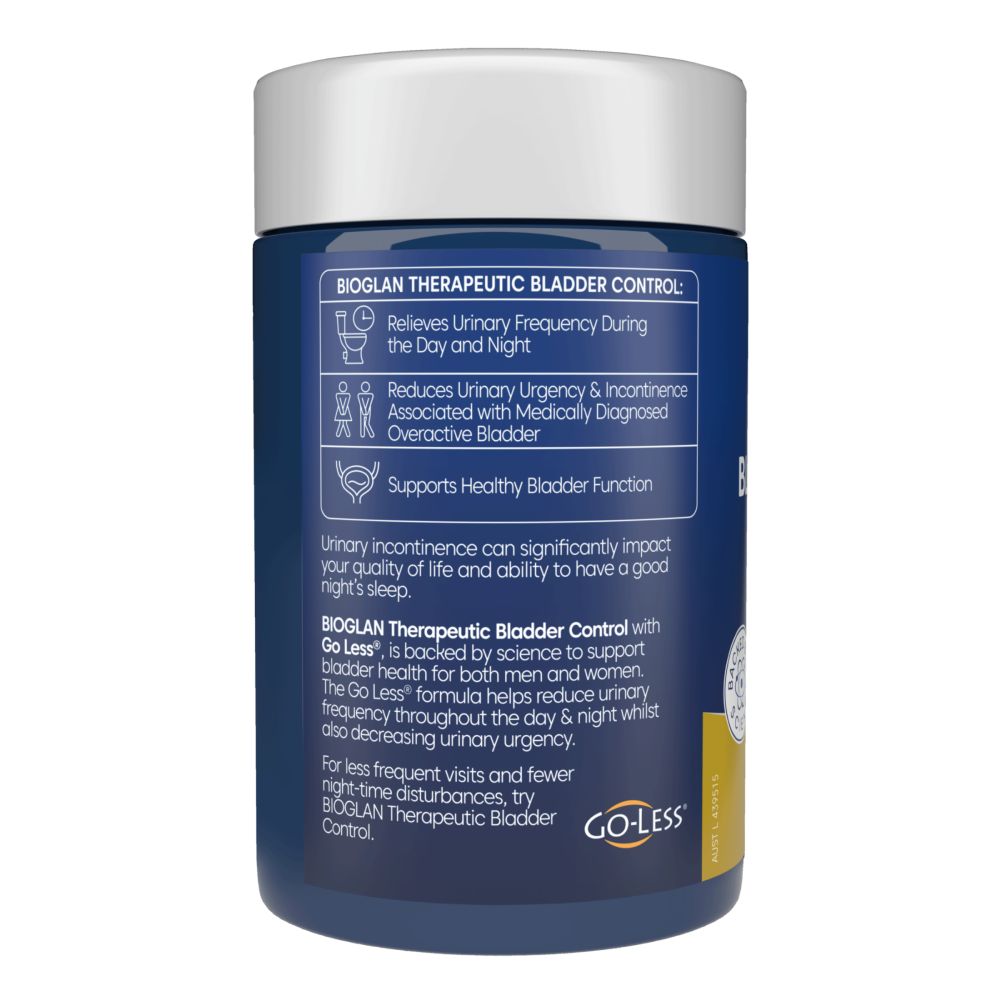 Bioglan Therapeutic Bladder Control 60 Capsules
