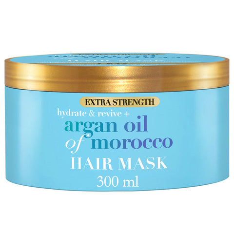 OGX Extra Strength Hydrate & Repair + Shine Argan Oil of Morocco Hair Mask For Damaged Hair 300mL