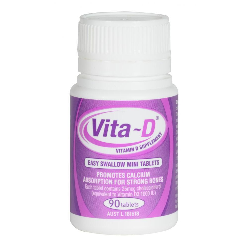 Vita-D Vitamin D3 1000iu Minis 90 Tablets