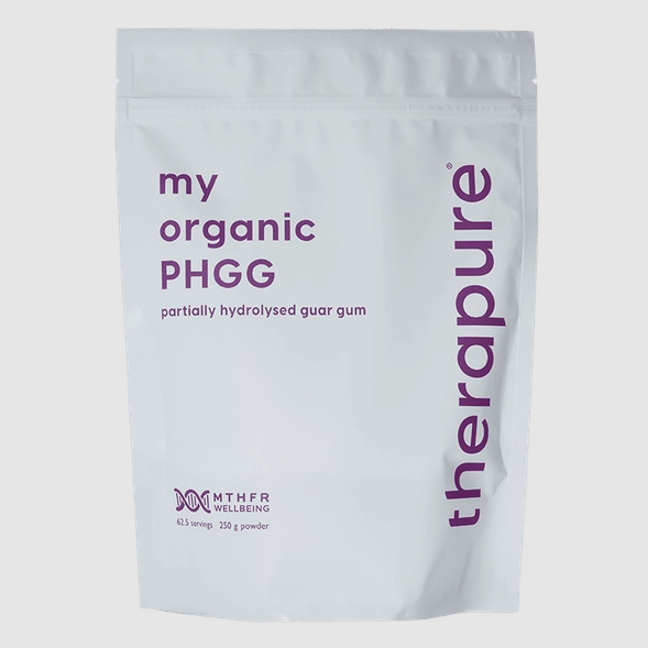 MTHFR Wellbeing Organic PHGG (Partially Hydrolysed Guar Gum) 250g